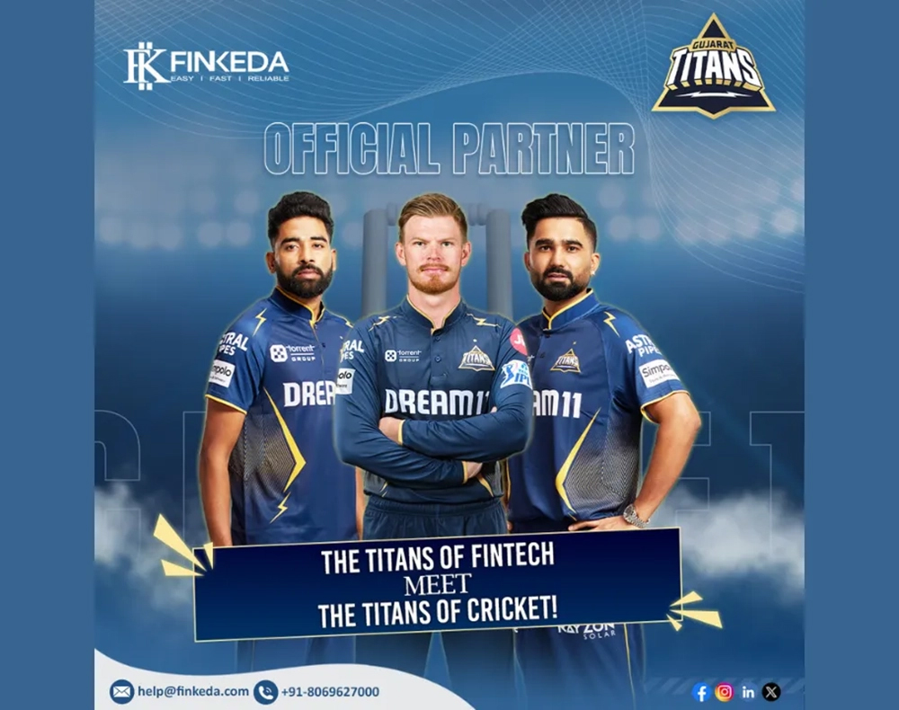 afaqs! - Finkeda becomes 'Official Digital Payments Partner' of Gujarat Titans for IPL 2025