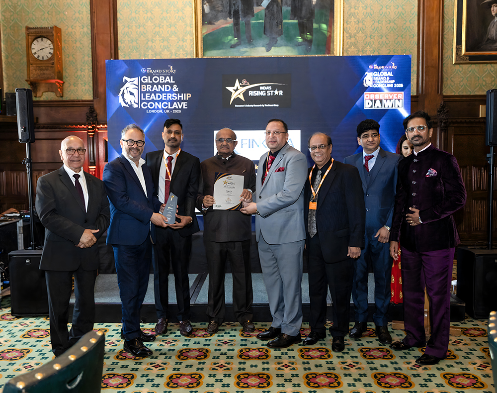 ANI - FinReliable Mobility Gets Honoured With India's Rising Star Award at Global Brand and Leadership Conclave 2025